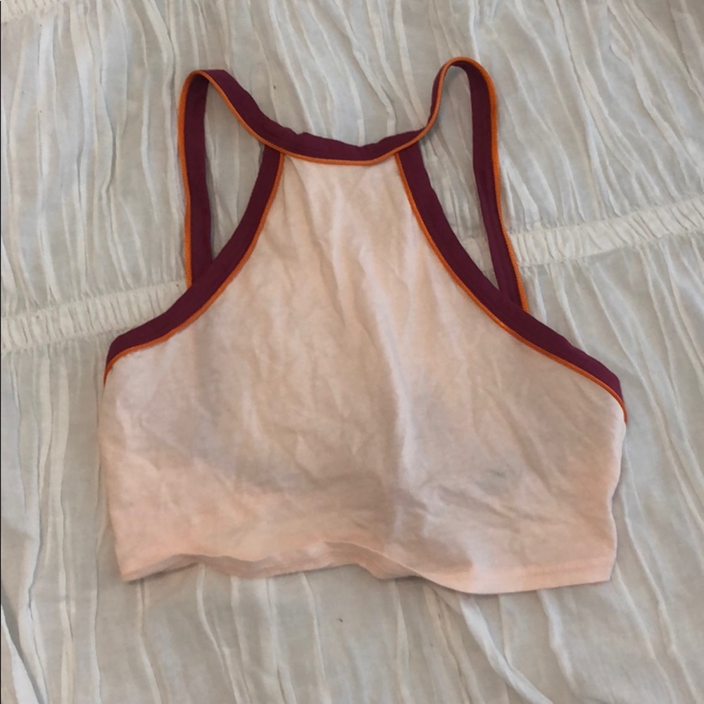 Tie back crop top